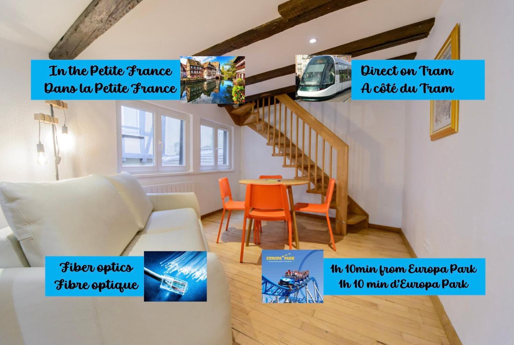 Апартаменты Cosy & Quiet Flat In Historical Lively Center Of Страсбург Экстерьер фото